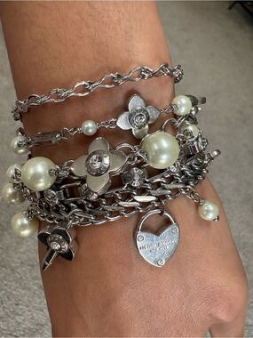Henri Bendel Silver Bracelet